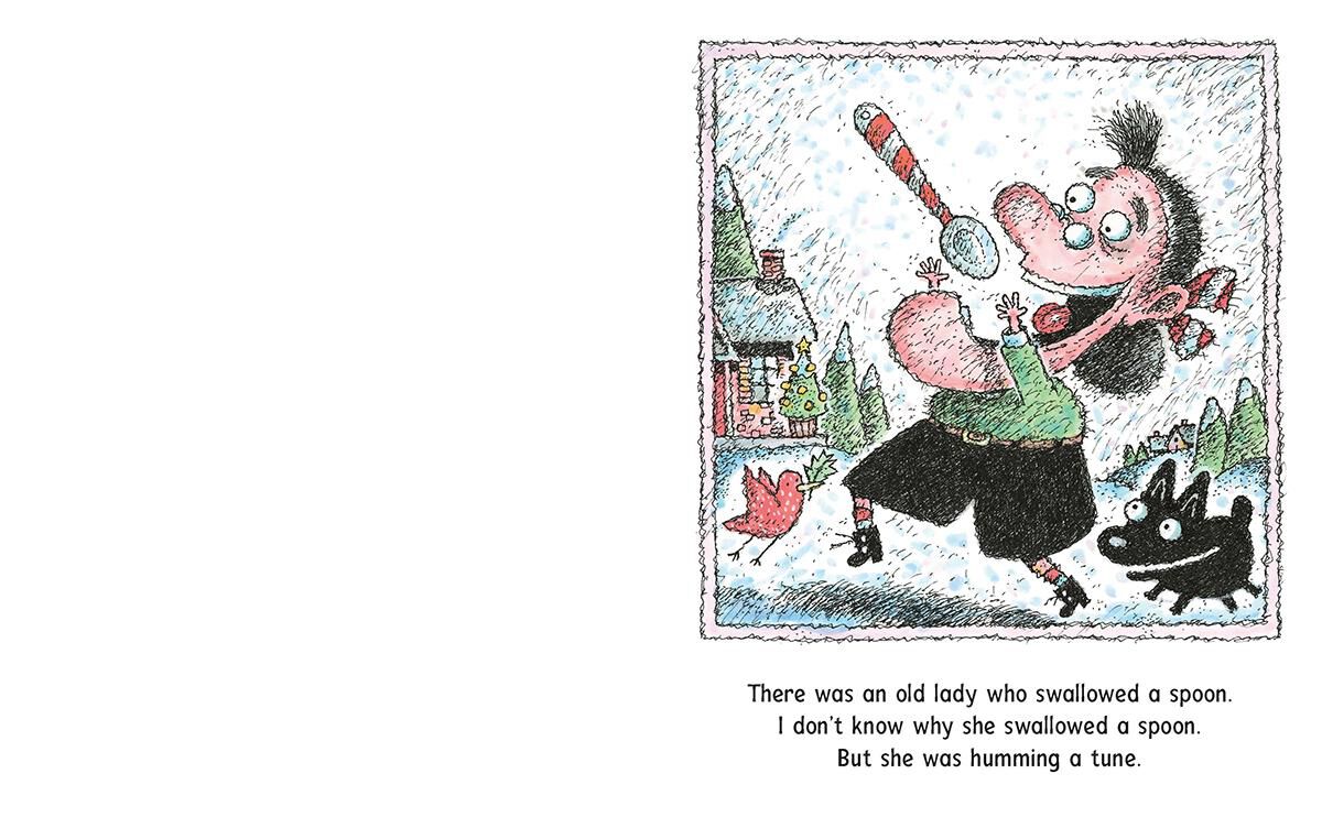 Thumbnail 2 There Was an Old Lady Who Swallowed a Spoon! 