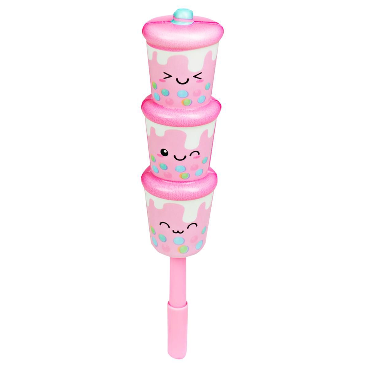Thumbnail 4Stacked Squishy Bubble Tea Pen