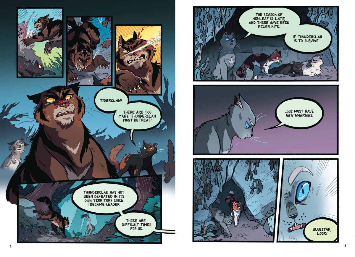 Thumbnail 2Warriors Graphic Novel #1: The Prophecies Begin