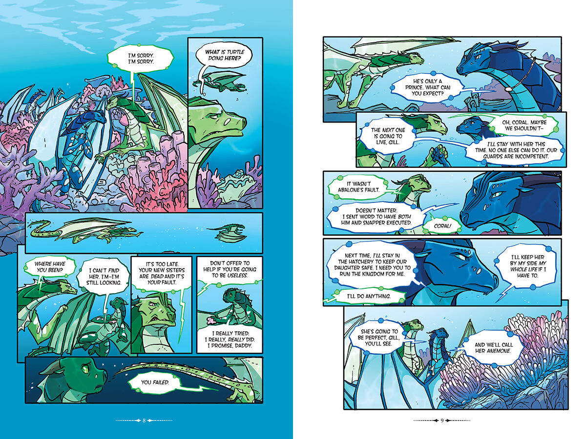 Thumbnail 4 Wings of Fire: The Graphic Novel #9: Talons of Power 