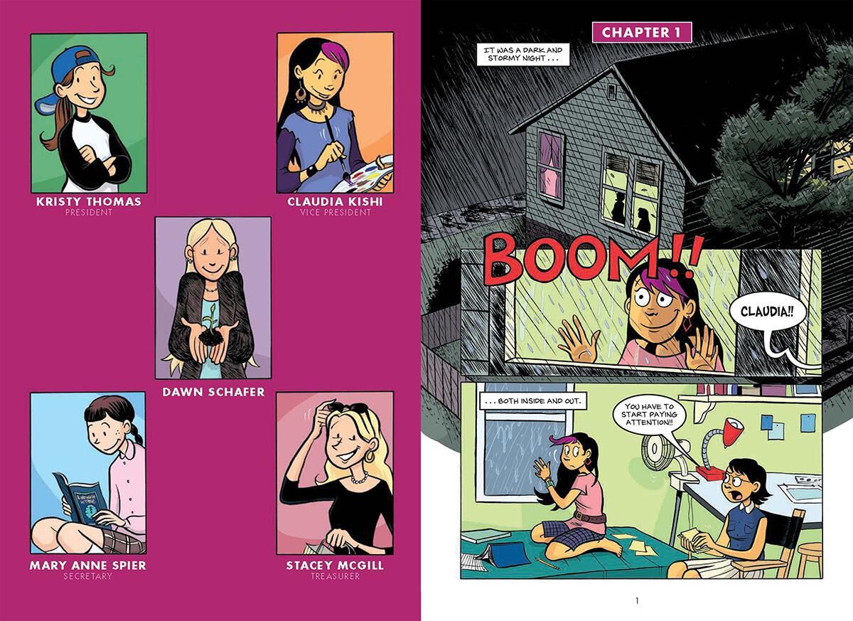 Thumbnail 3 The Baby-Sitters Club Graphix Library-Bound 6-Pack 