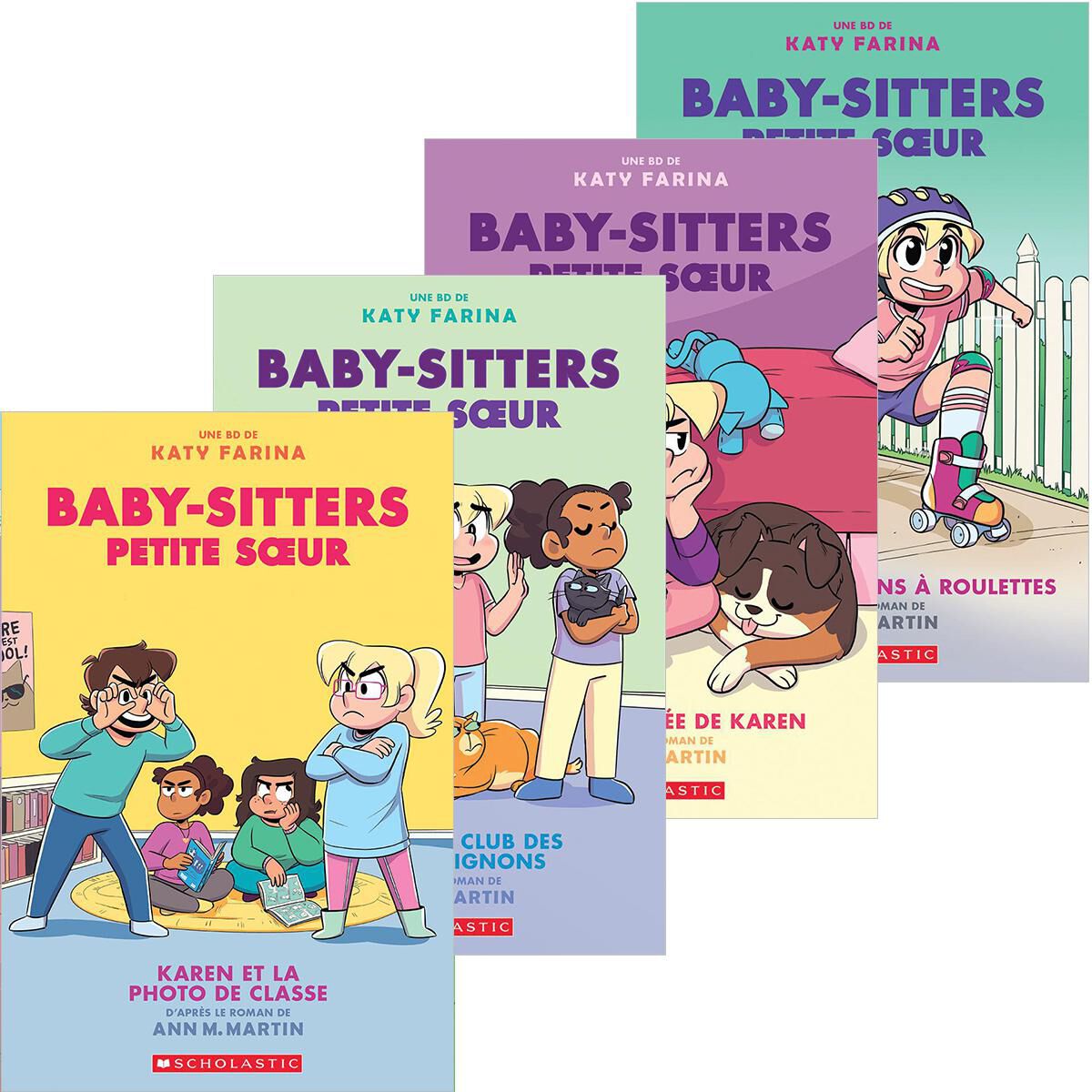  Collection Baby-Sitters Petite soeur Tomes 1 &agrave; 5 