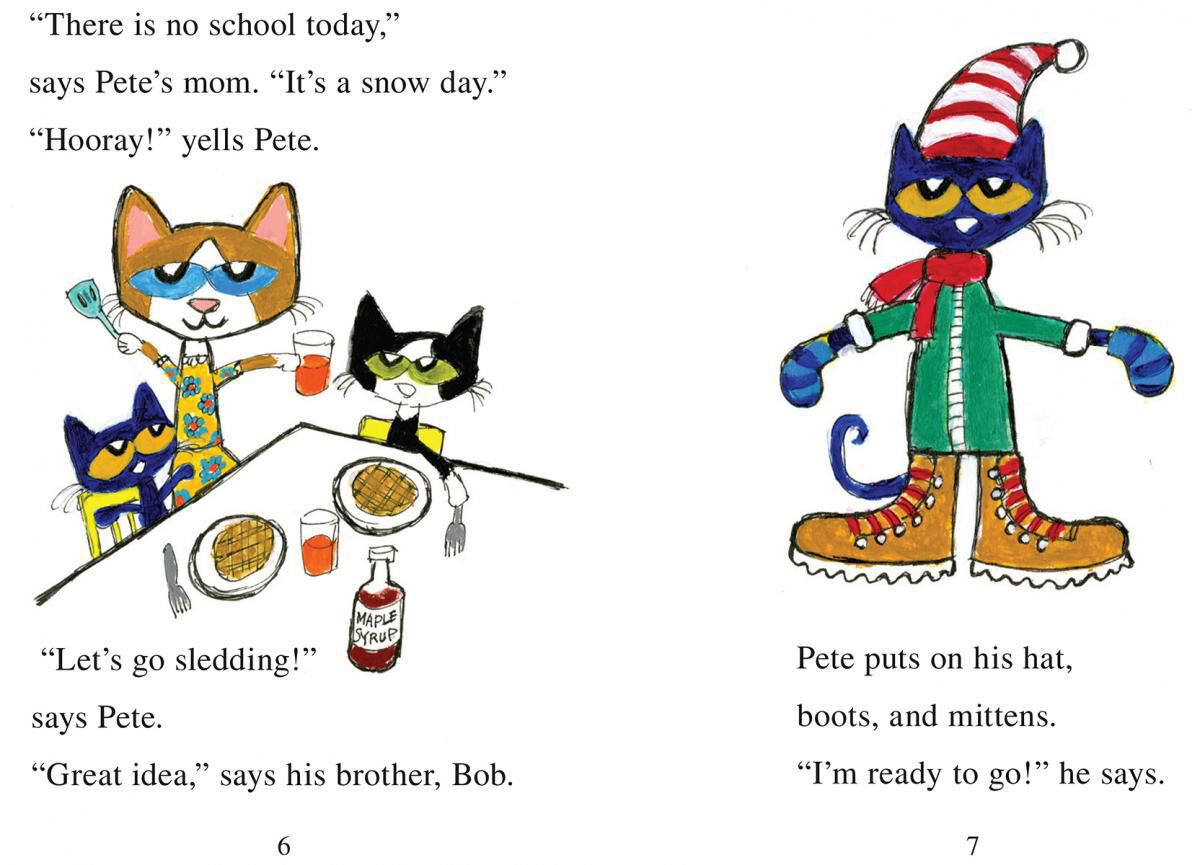 Pete the Cat Snow Daze Scholastic Canada Book Clubs