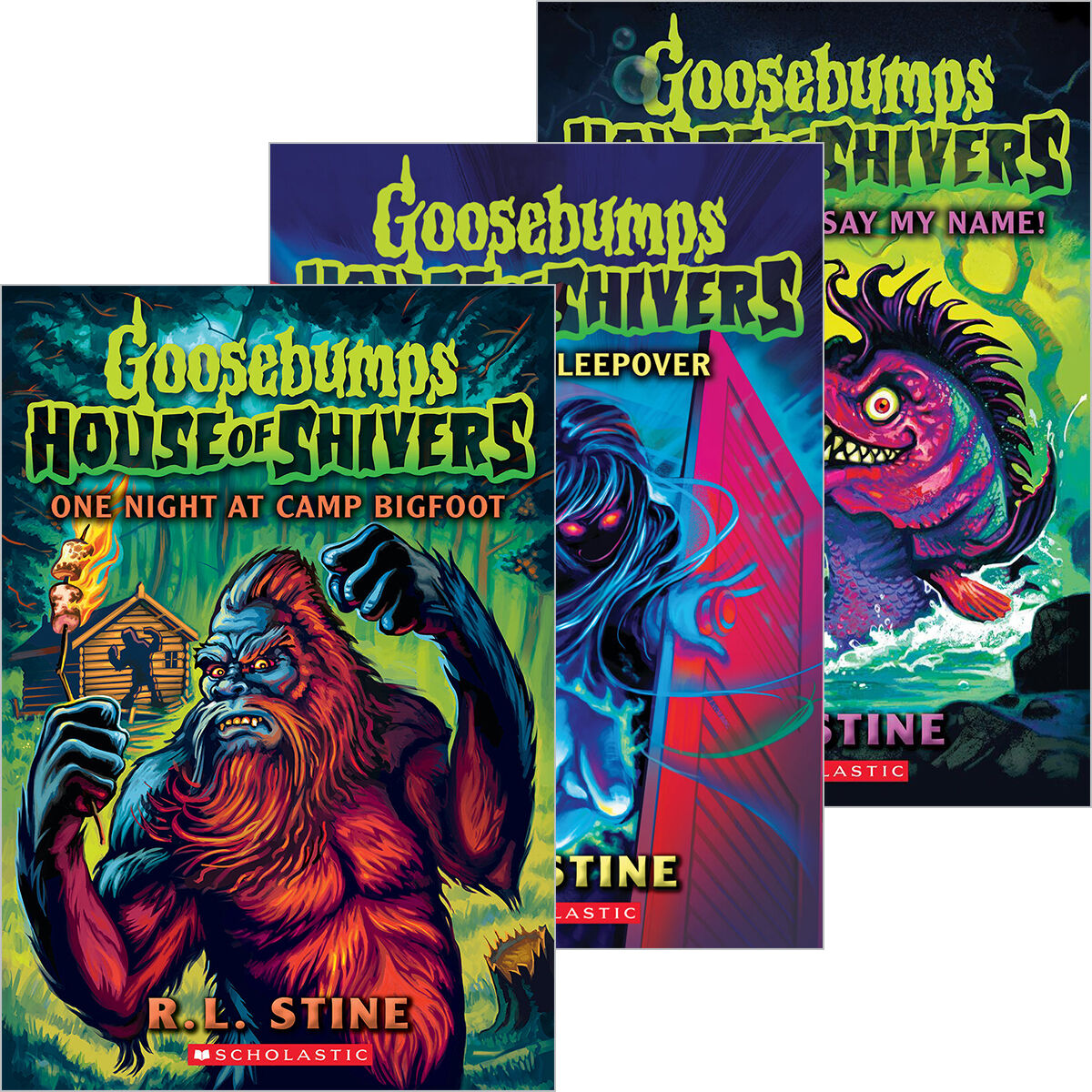 Goosebumps House of Shivers #4-#6 Pack