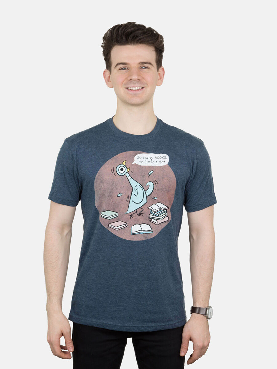 Thumbnail 2Pigeon: So Many Books Unisex T-Shirt Medium