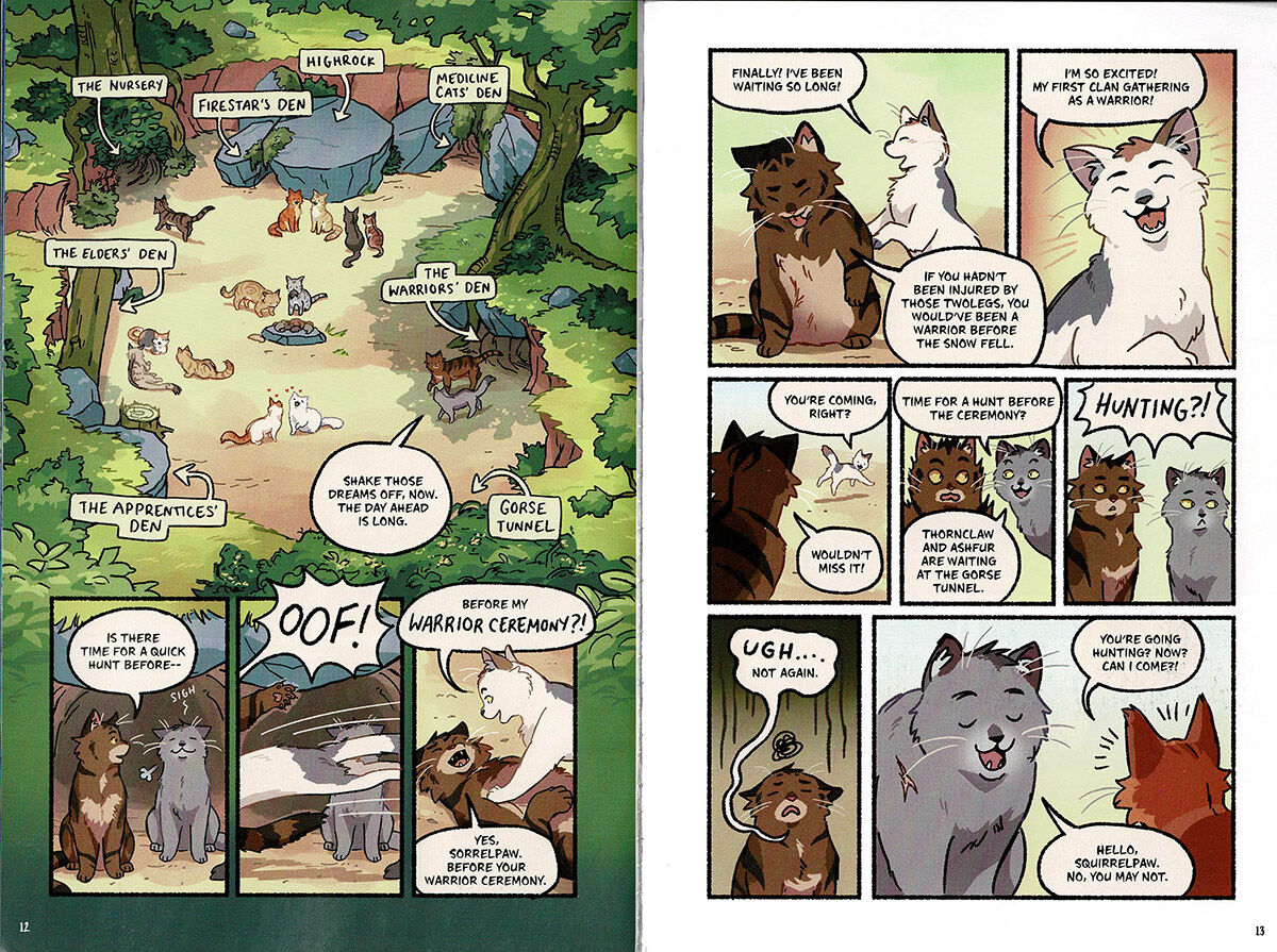 Thumbnail 2Warriors Graphic Novel: The New Prophecy #1
