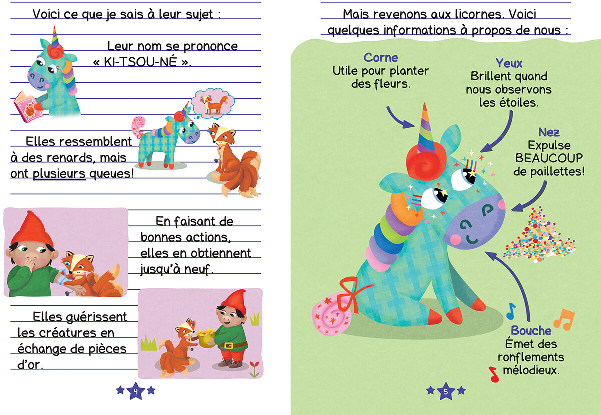 Thumbnail 7Collection Journal de licorne - Tomes 7 &agrave; 11