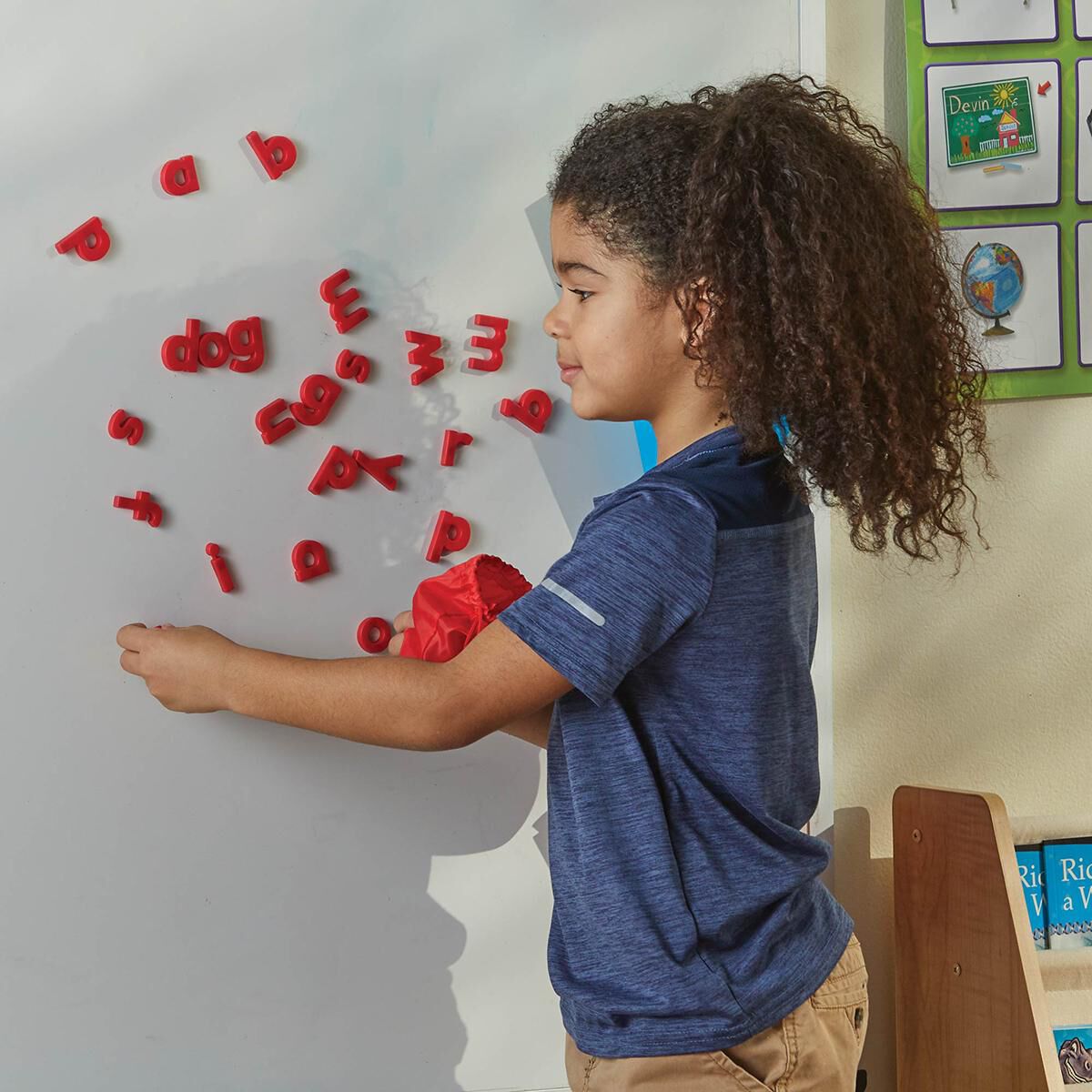 Thumbnail 6Rainbow Lowercase Magnetic Letters
