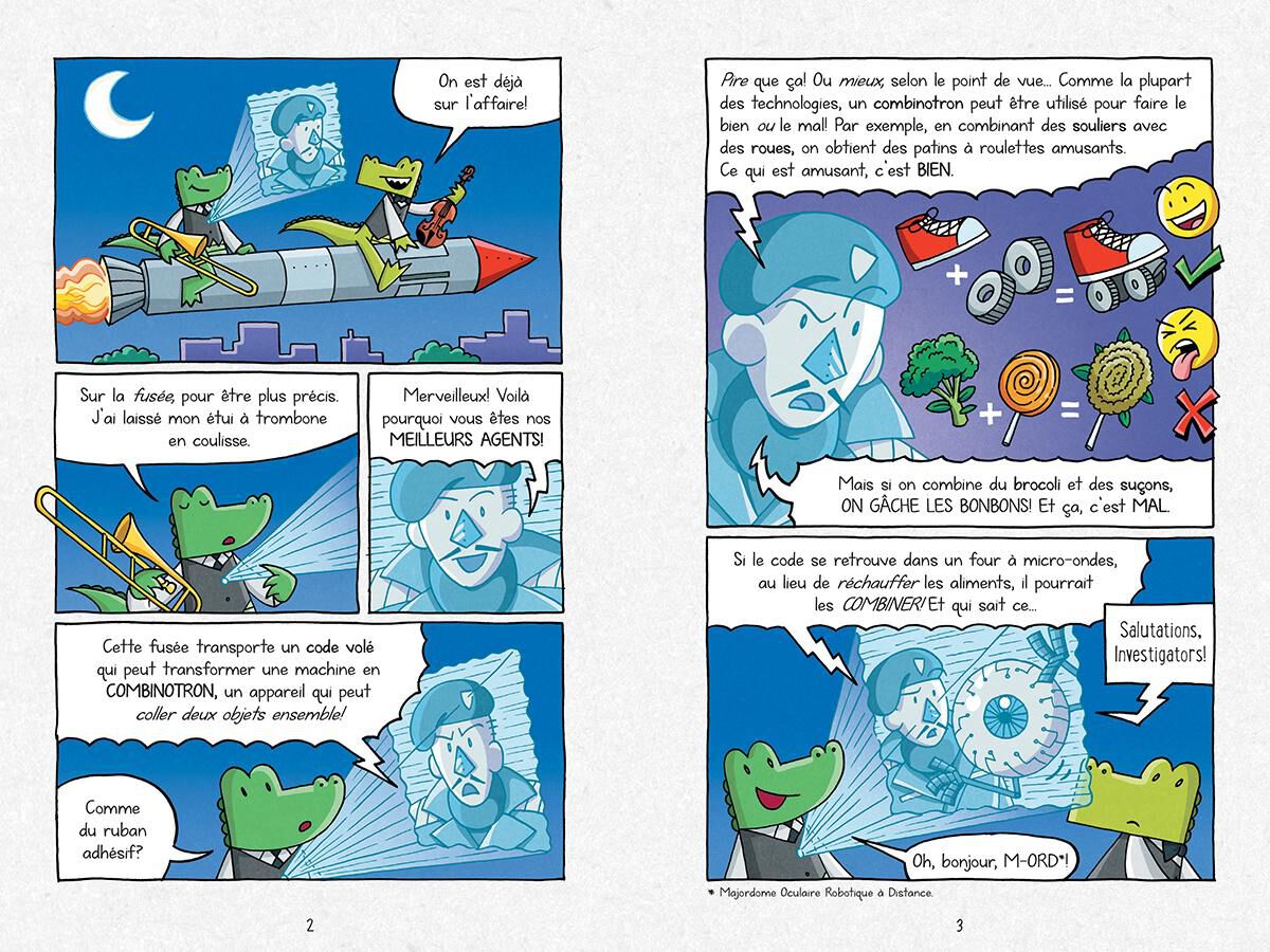 Thumbnail 2 Les Investigators : Plongeon dans l'action! - Tome 2 