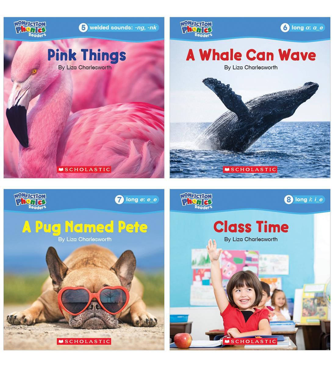 Thumbnail 3 Nonfiction Phonics Readers Set 2: Long Vowels, Digraphs &amp; More 