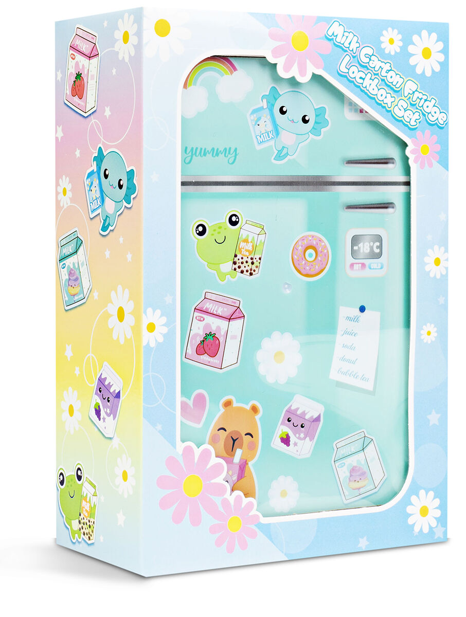  Milk Carton Fridge Lockbox 