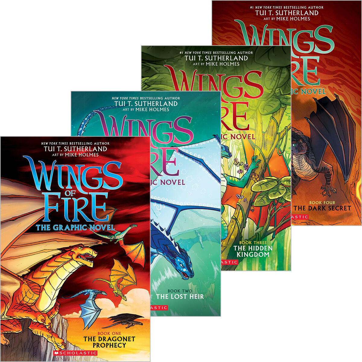  Wings of Fire Graphic Novels #1-#8 Pack 