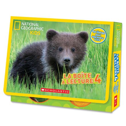 National Geographic Kids : La boîte à lecture 4   National Geographic Kids : La boîte à lecture 4