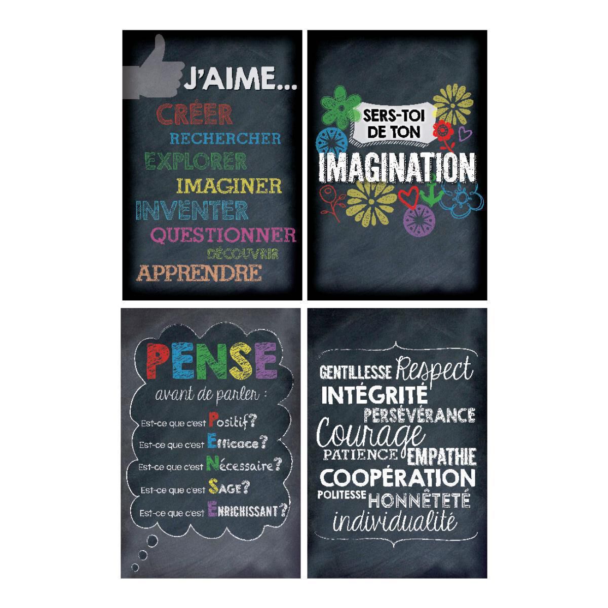 Affiches d'inspiration pour la classe