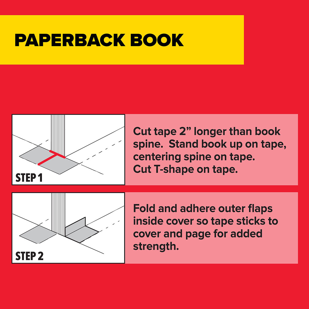 Thumbnail 6Scotch&reg; Book Repair Tape