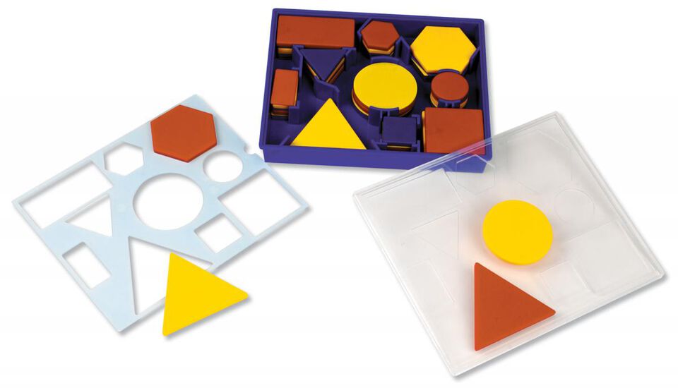Plateau de formes géométriques | Les indispensables du prof Scholastic ...