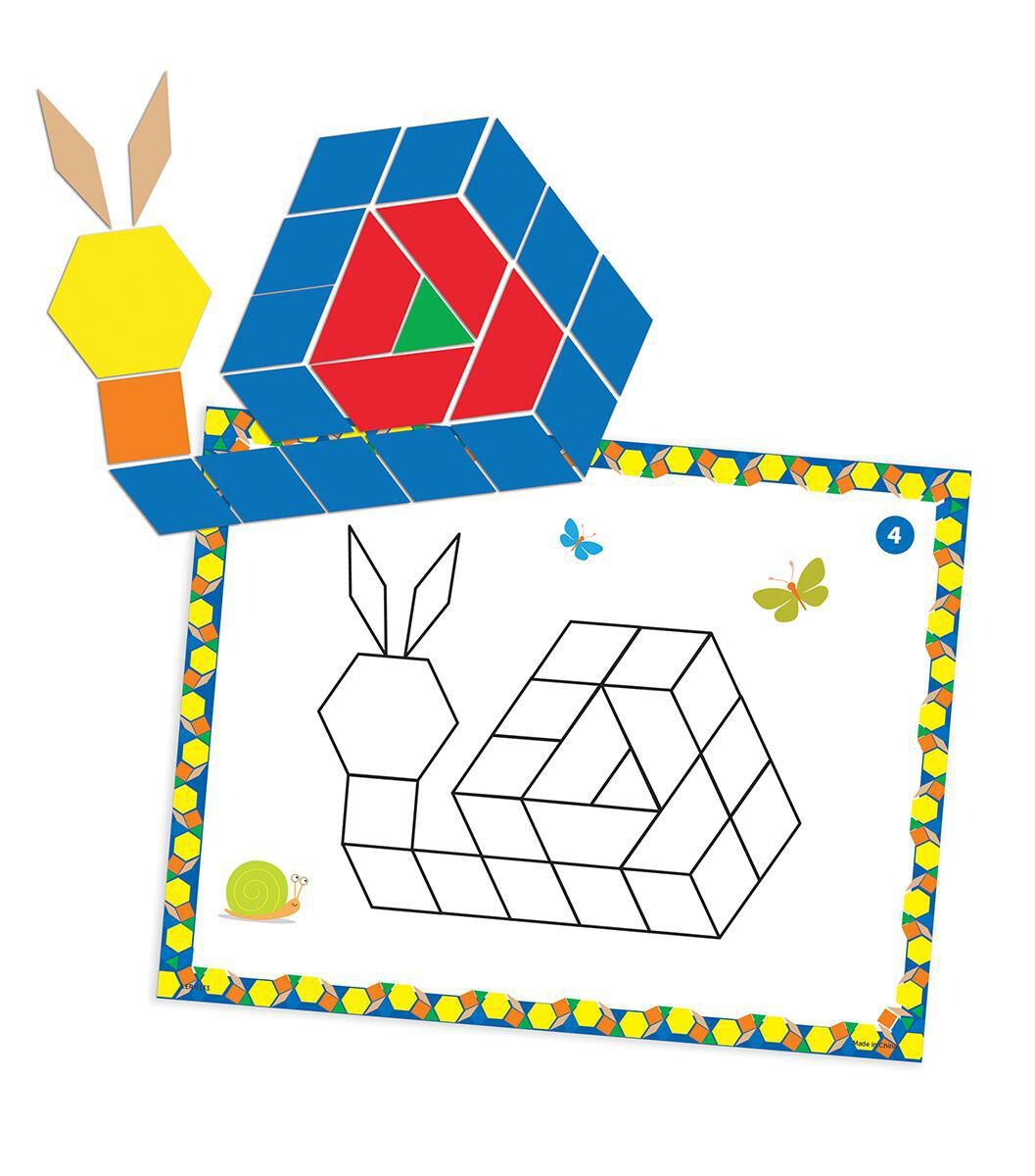 Thumbnail 5Pattern Blocks Activity Set