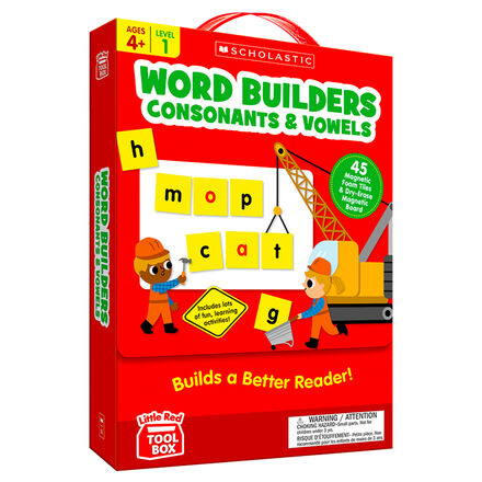 Little Red Tool Box: Word Builders: Consonants & Vowels   Little Red Tool Box: Word Builders: Consonants & Vowels