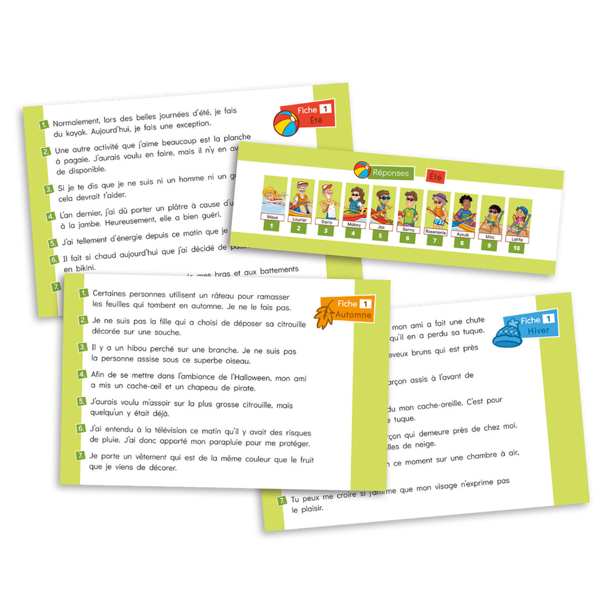 Thumbnail 4Les saisons - M&eacute;gath&egrave;me 2e cycle