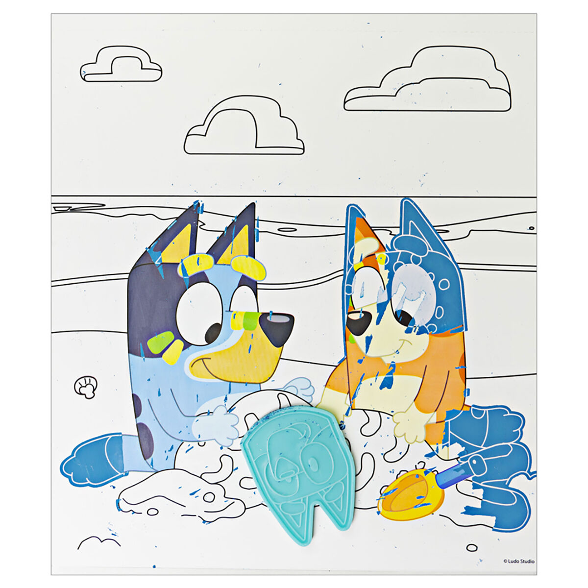 Thumbnail 4Bluey: Scratch N' Color Pad - Tablette Gratter et colorier