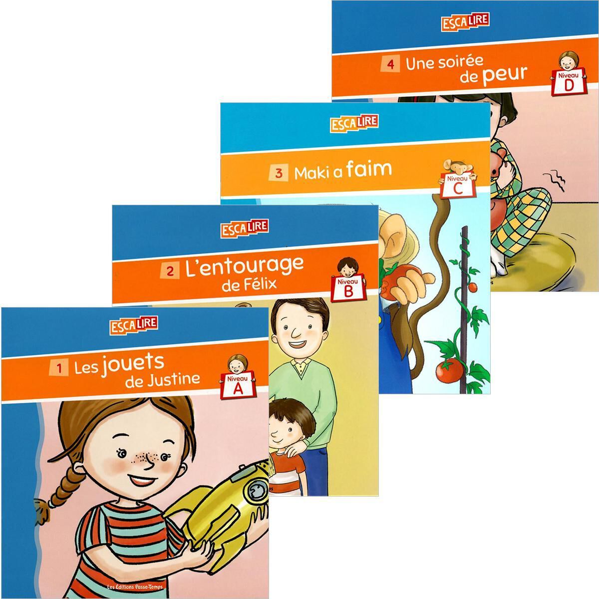  Ensemble Escalire Niveaux A-B-C-D 