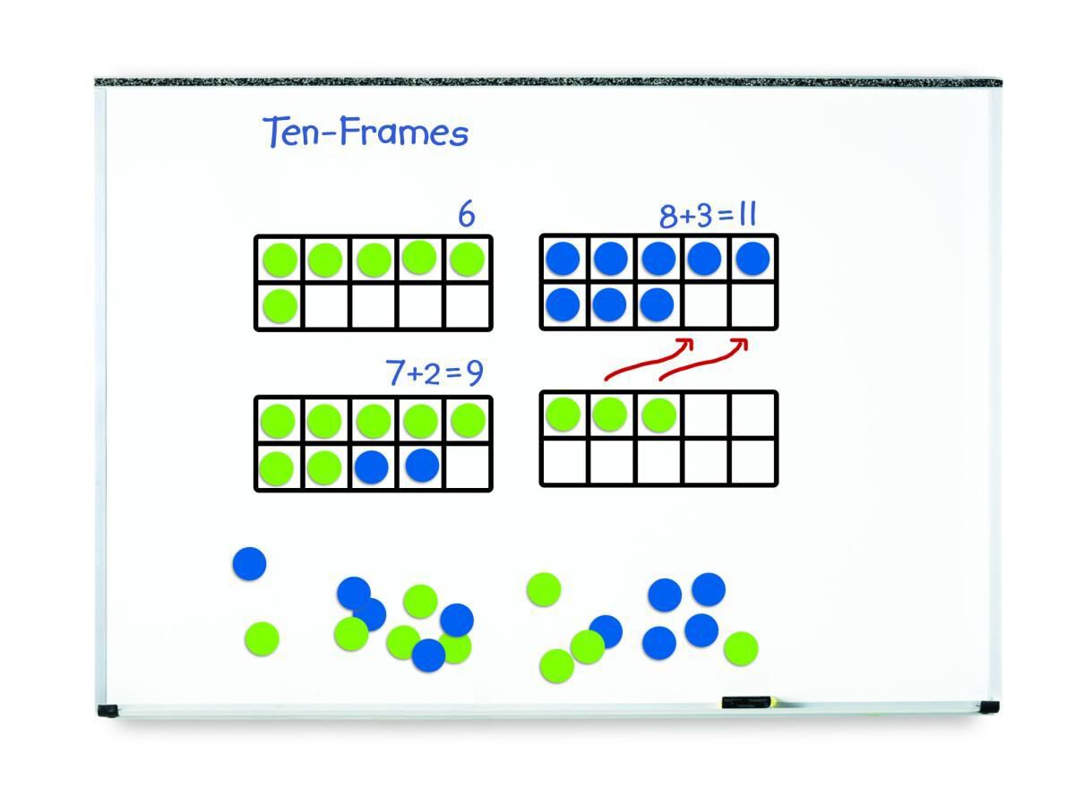 Thumbnail 3 Giant Magnetic Ten-Frame Set 