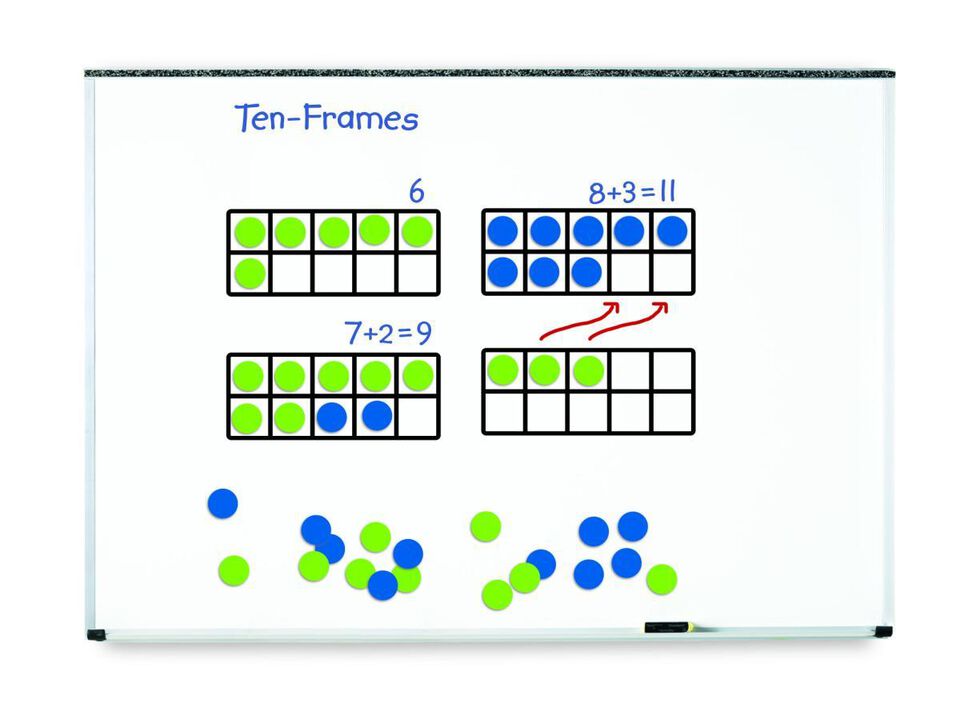 Giant Magnetic Ten-Frame Set | Scholastic Canada Clubs de lecture