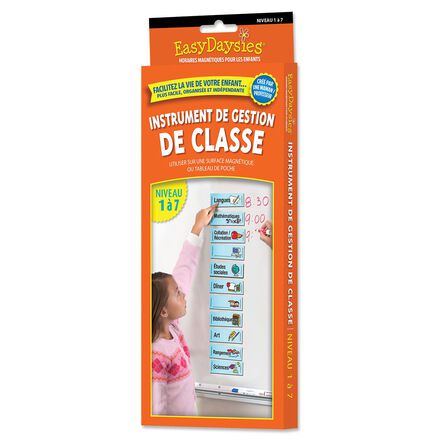 Horaire de classe magnétique   Horaire de classe magnétique