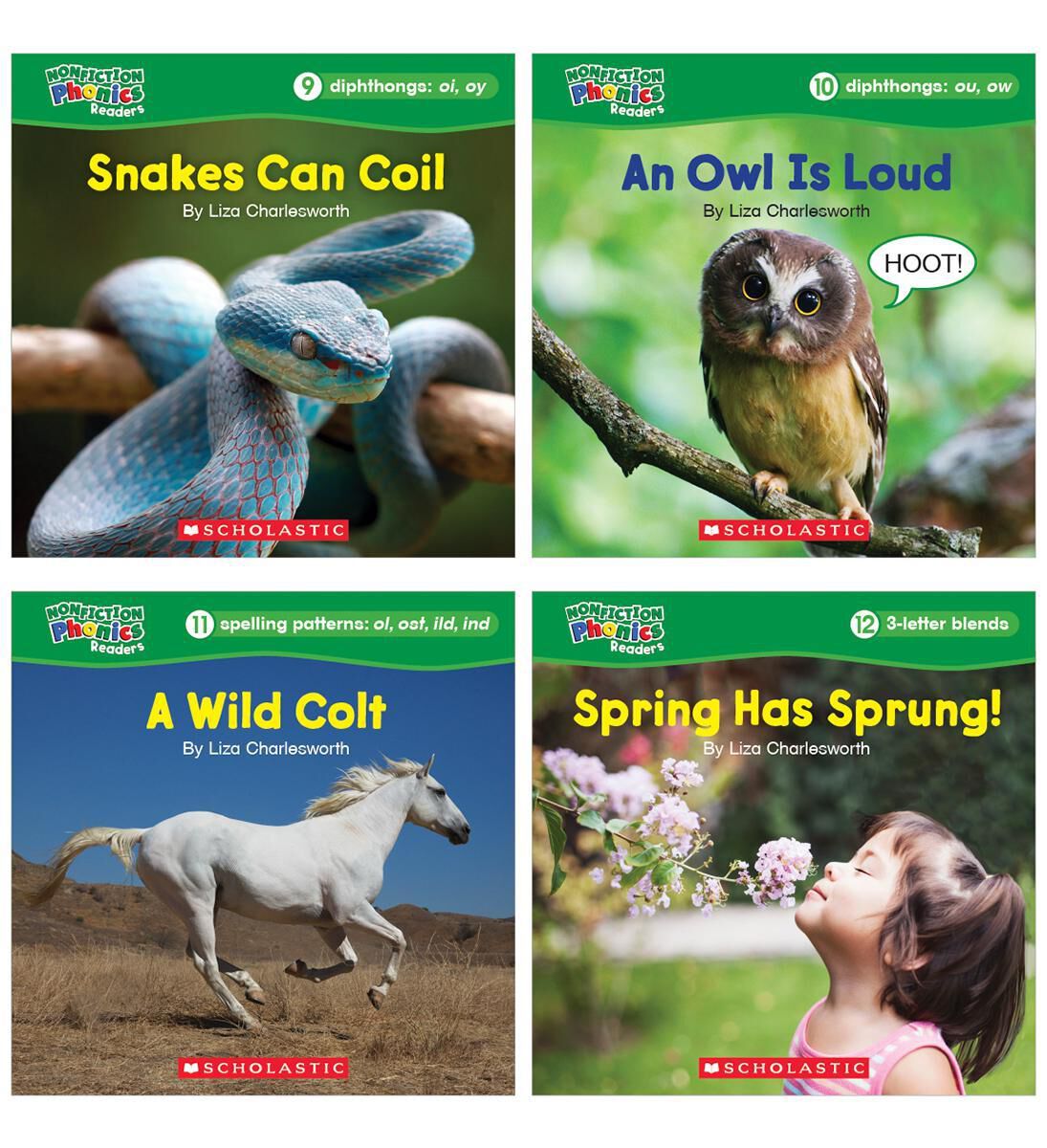 Thumbnail 4Nonfiction Phonics Readers Set 3: R-Control, Variant Vowels & More
