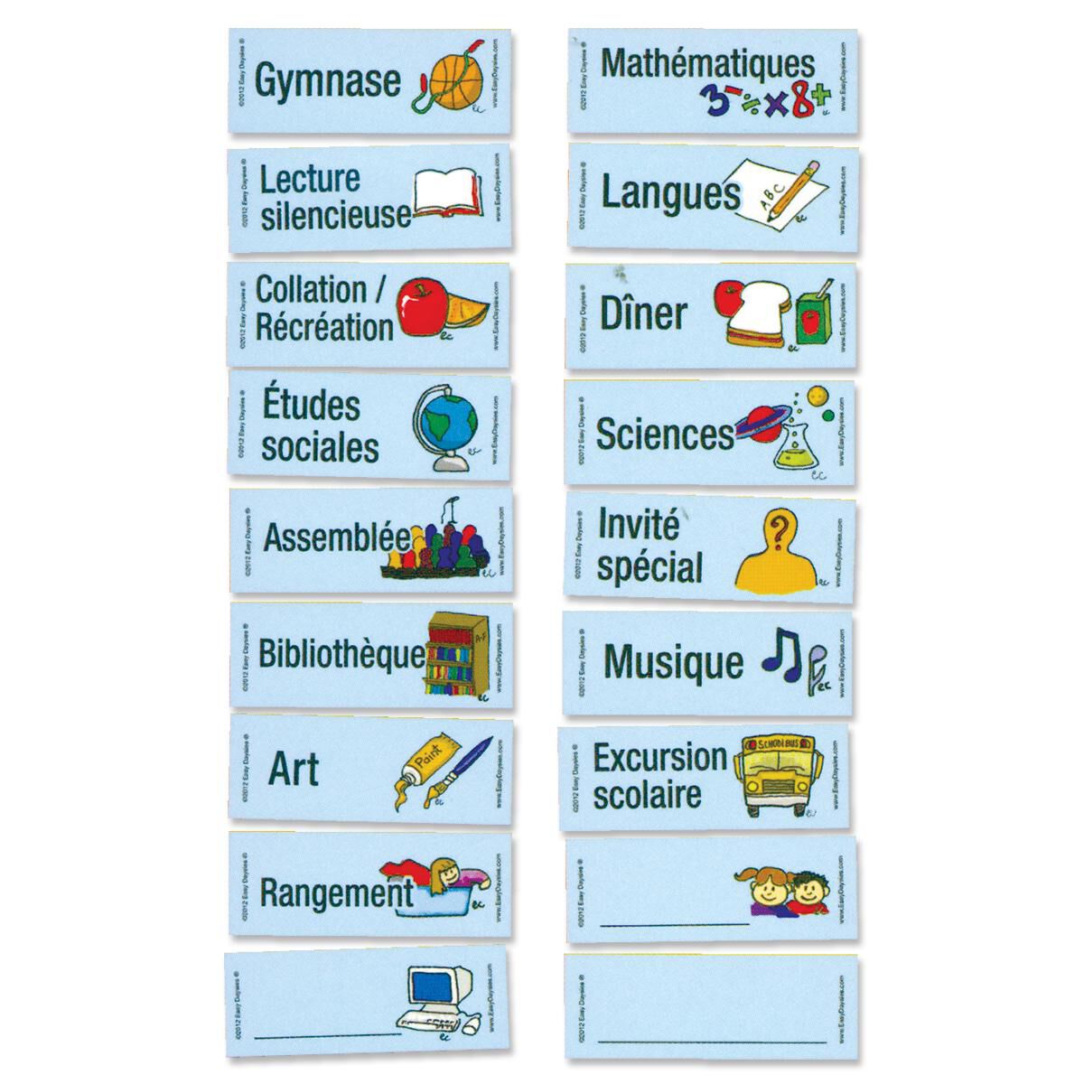 Thumbnail 2French Magnetic Schedule