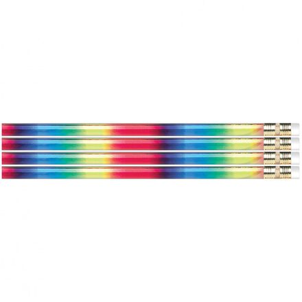  Metallic Rainbow Glitz Assorted Designer Pencils 