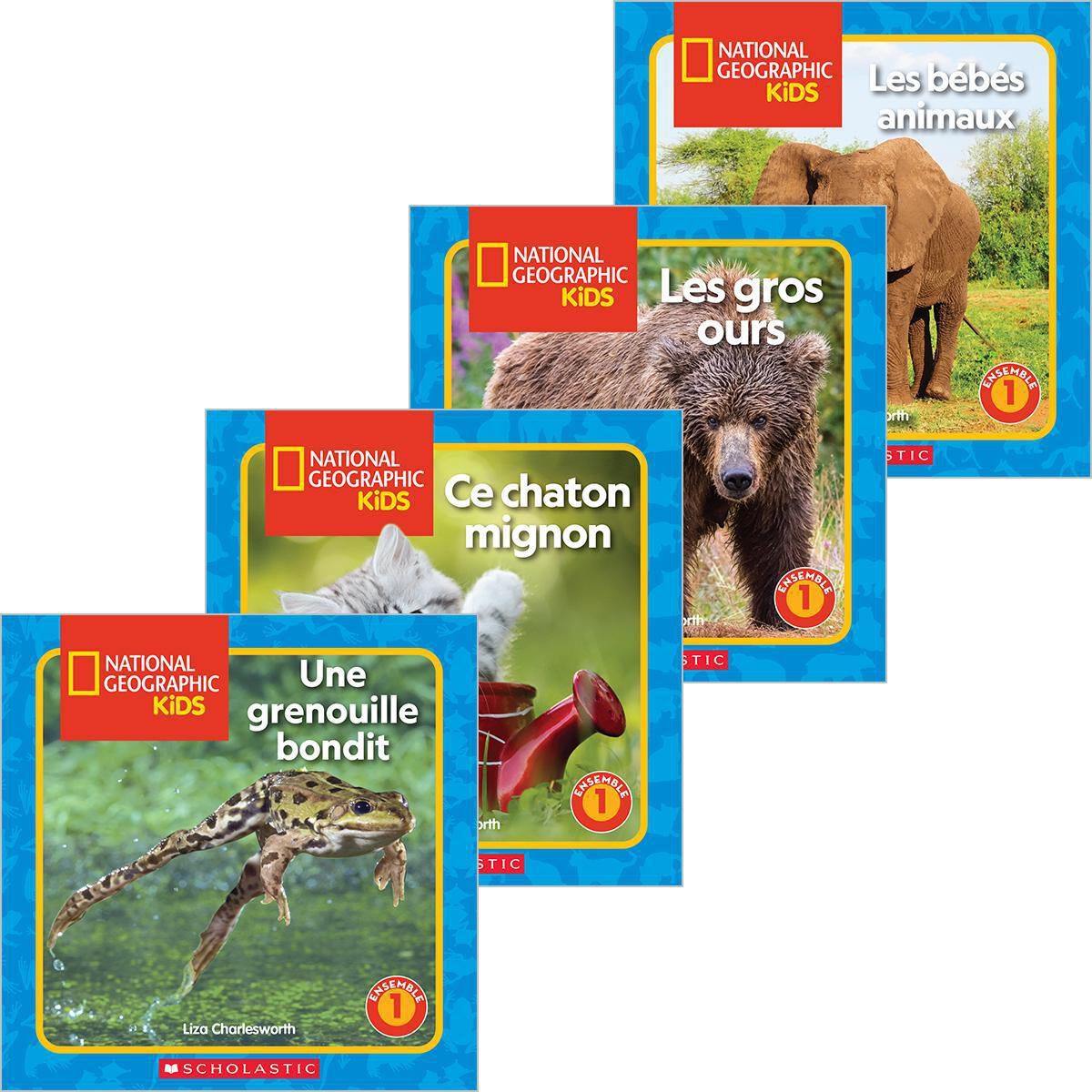  National Geographic Kids : Ensemble de lecture 1 