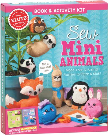  Klutz® Sew Mini Animals 