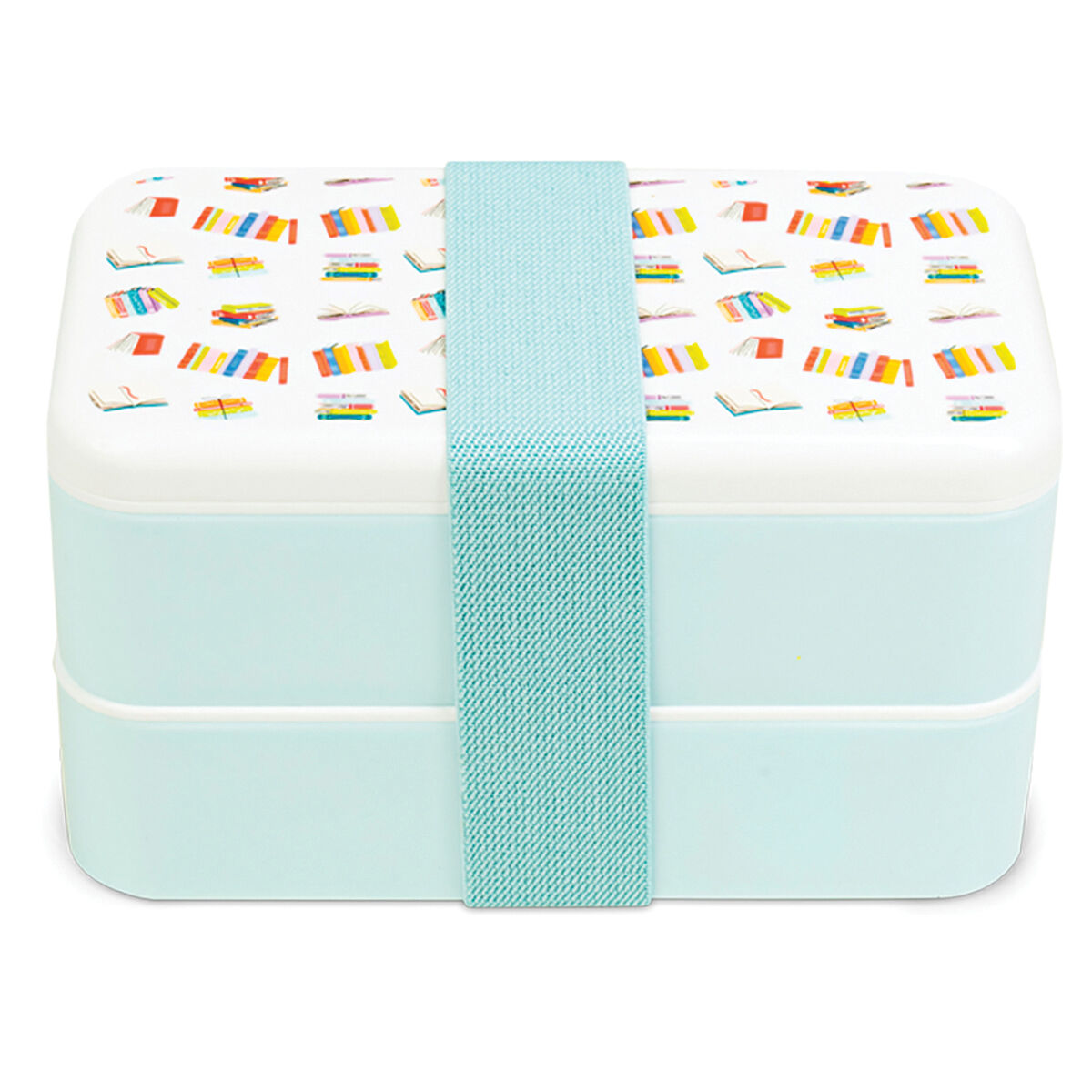 Book Print Bento Box