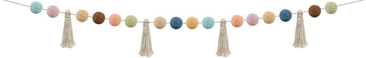 Thumbnail 2 Everyone is Welcome Pom-Poms and Tassels Garland 