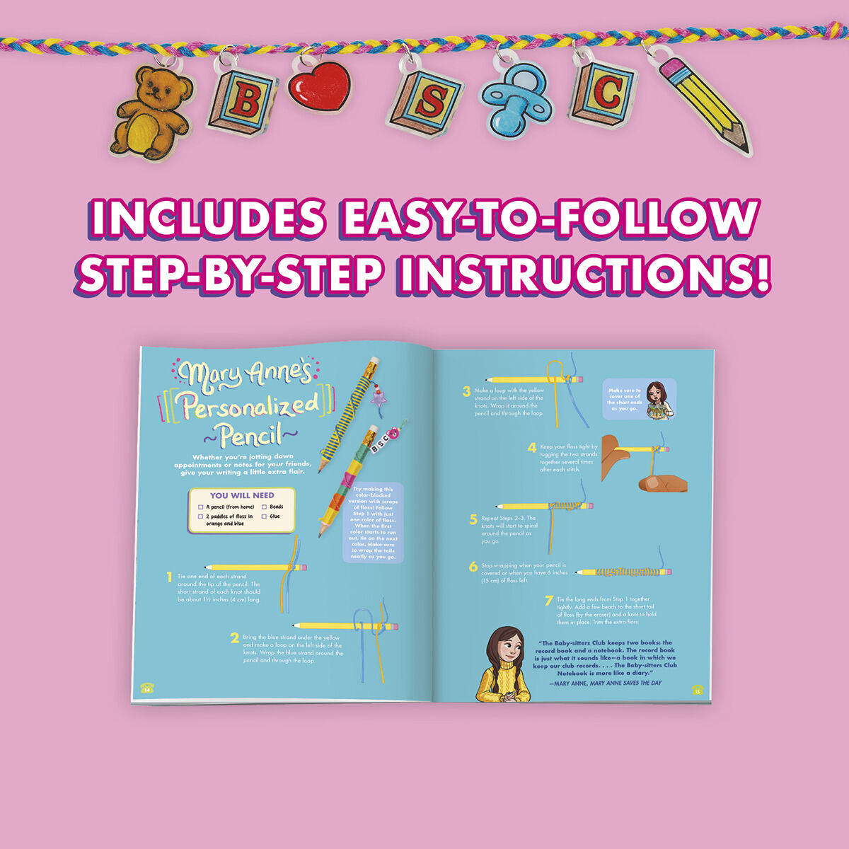 Thumbnail 4Klutz: The Baby-Sitters Club Friendship Crafts