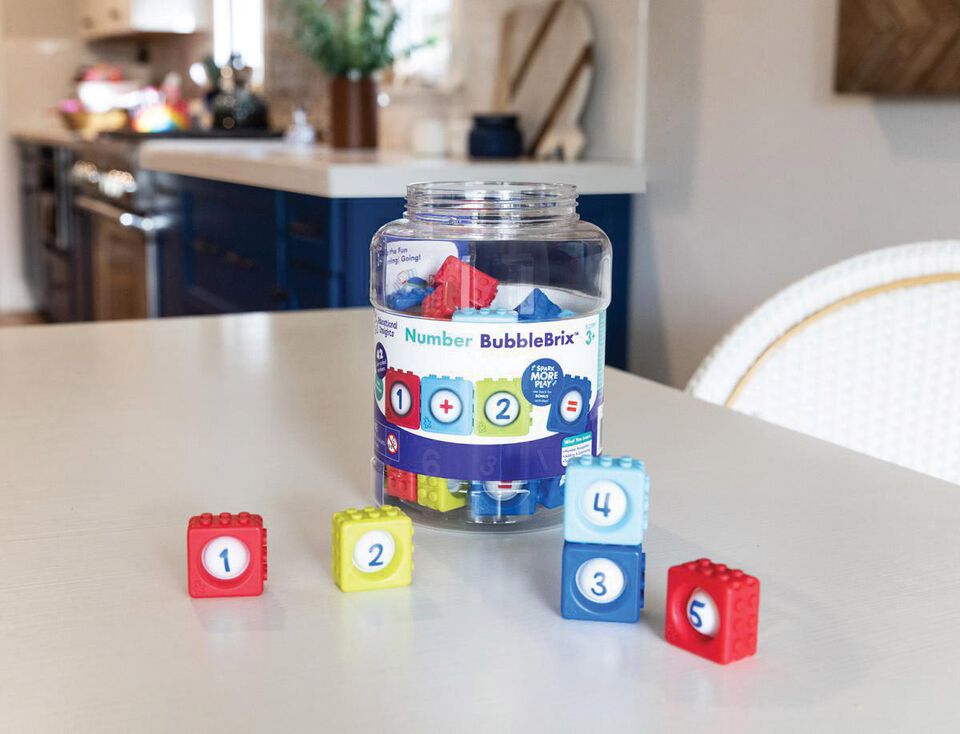 Number Fidget BubbleBrix 42-Piece Set | Scholastic Canada Book Clubs