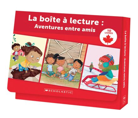 La boîte à lecture : Aventures entre amis   La boîte à lecture : Aventures entre amis