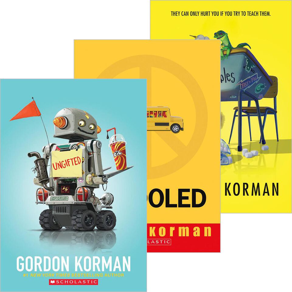 Korman School 3Pack Scholastic Canada Book Clubs