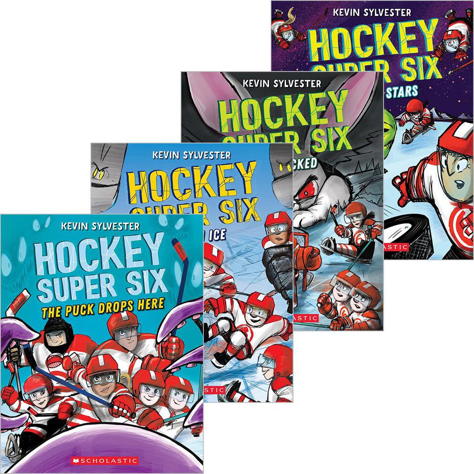 Hockey Super Six #1-#4 Pack  Scholastic Canada Book Clubs
