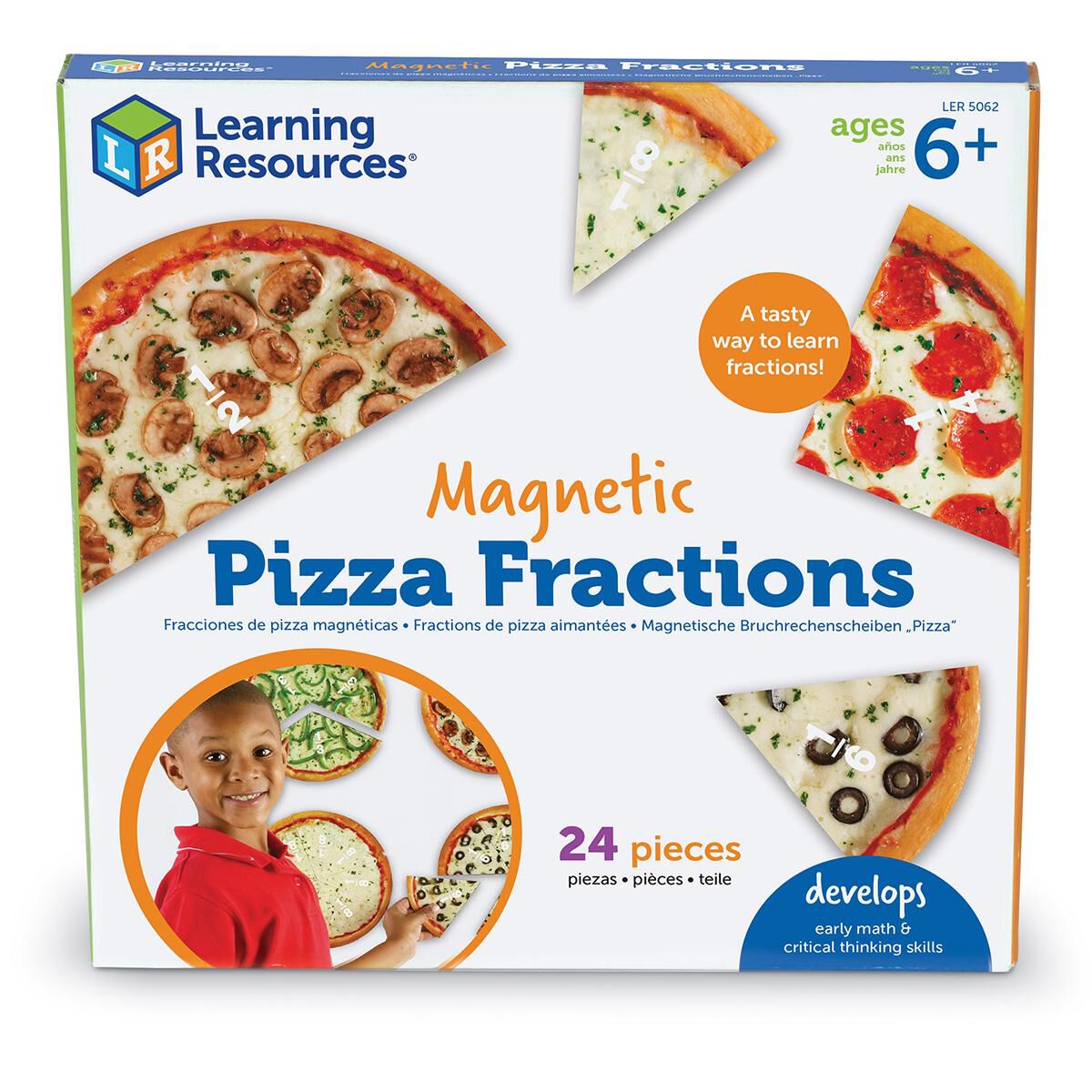 Magnetic Pizza Fractions