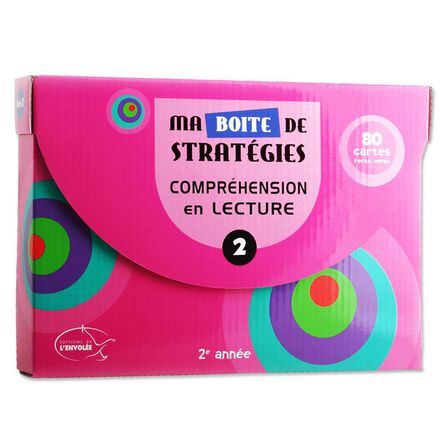 Ma boîte de stratégies : Compréhension en lecture 2   Ma boîte de stratégies : Compréhension en lecture 2