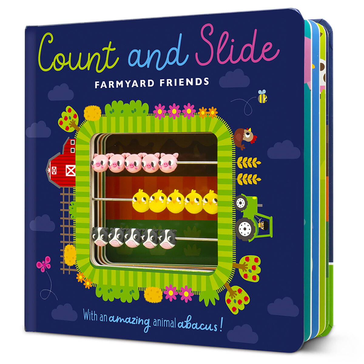  Count and Slide: Farmyard Friends 