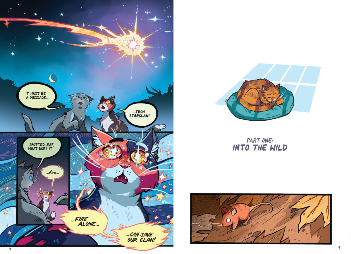 Thumbnail 3Warriors Graphic Novel #1: The Prophecies Begin