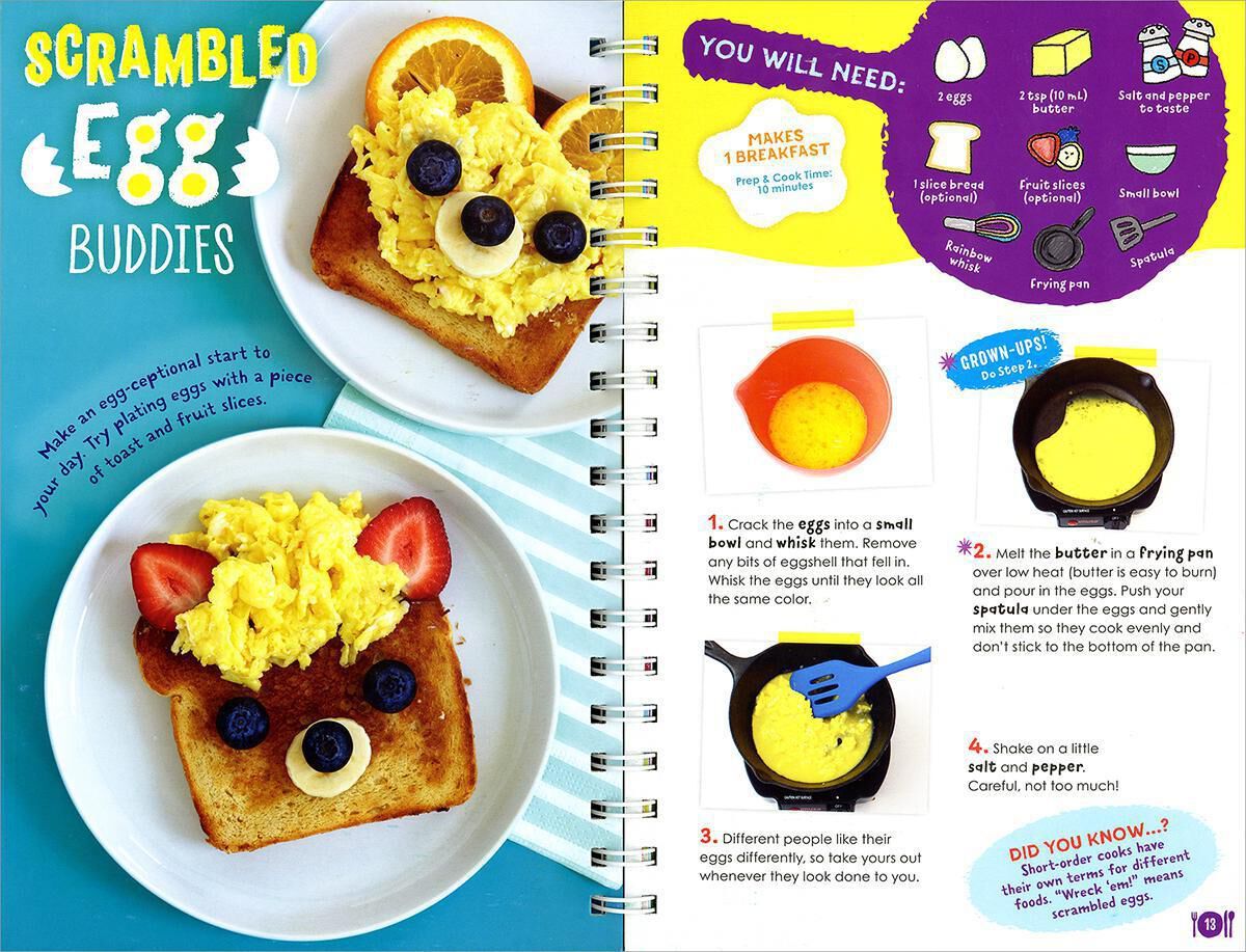 Thumbnail 2 Klutz&reg; Kids Cooking: Tasty Recipes with Step-by-Step Photos 