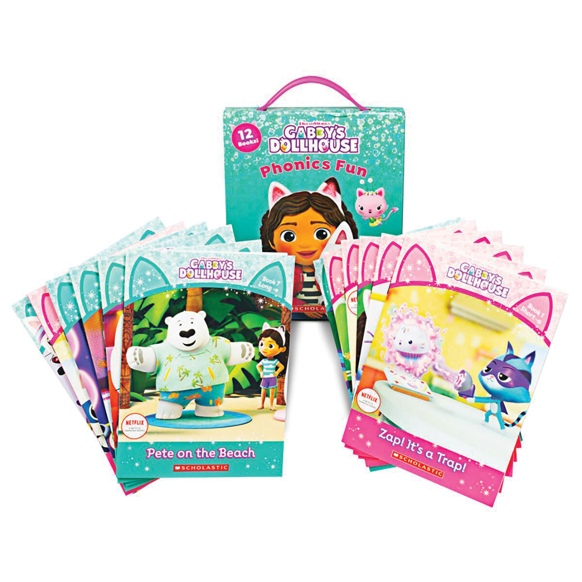 Gabby's Dollhouse Phonics Fun Boxed Set Scholastic Canada Book Clubs