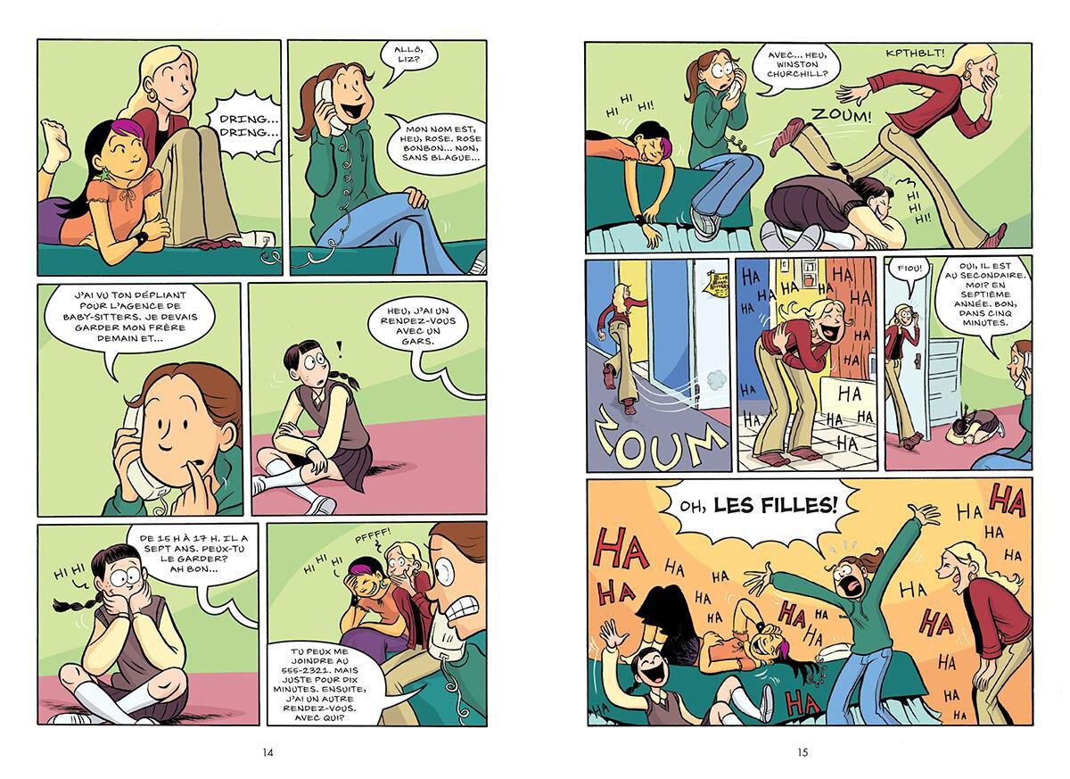 Thumbnail 5Collection Le Club des Baby-Sitters: Tomes 1 &agrave; 6