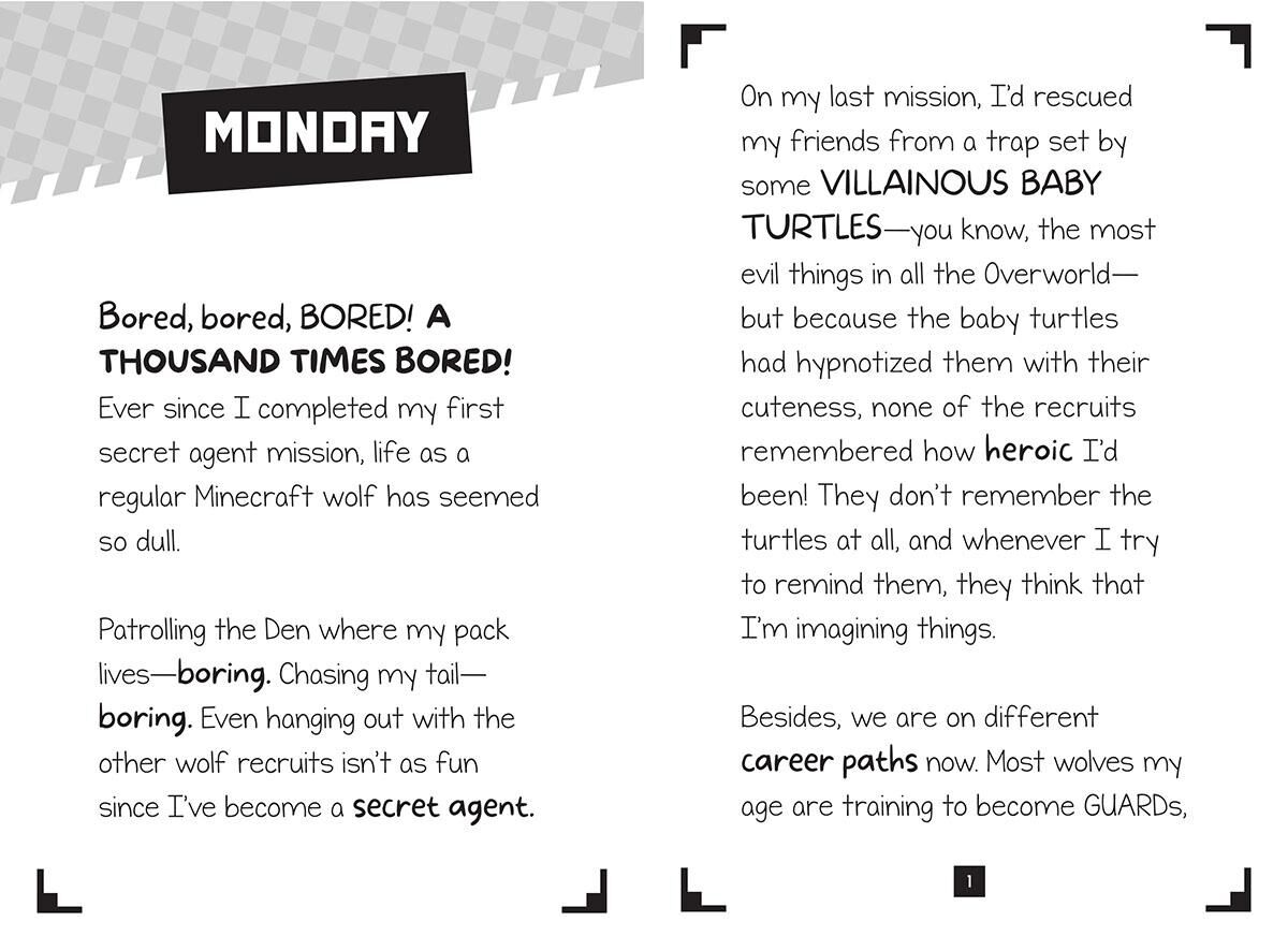 Thumbnail 7 Diary of a Minecraft Wolf 3-Pack 