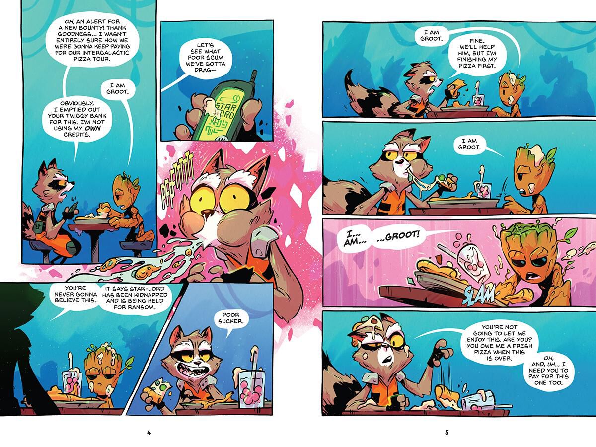 Thumbnail 3 Rocket and Groot Graphix #1-#2 Pack 