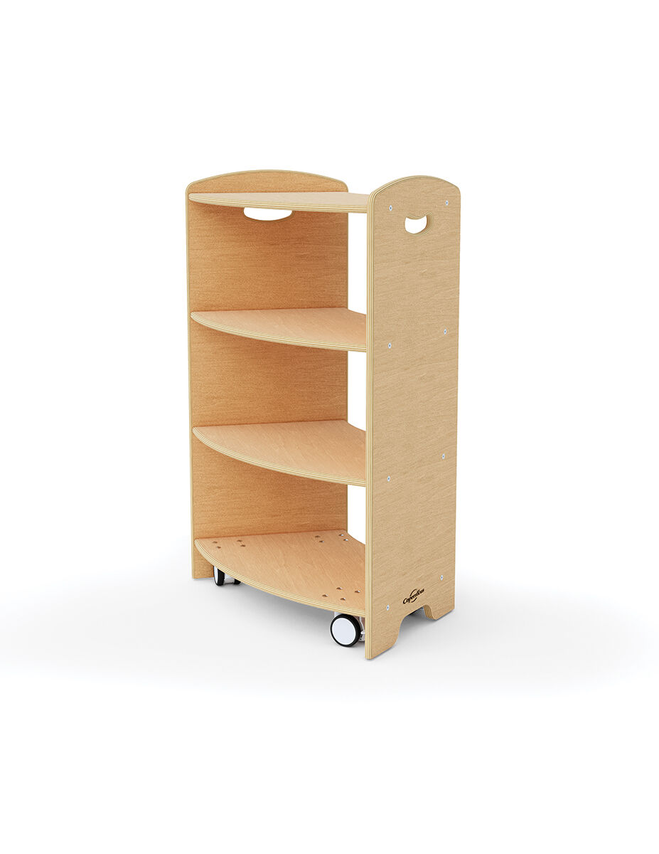 Seoras 3-Level 45 Degree Curved Corner Shelf